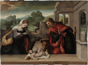 The Nativity by Fiumicelli Lodovico