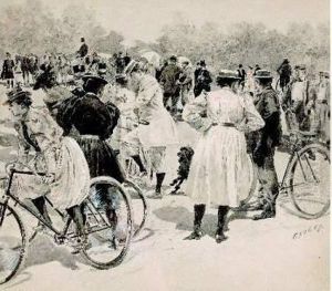 'tout Le Monde A Bicyclette', Circa 1894