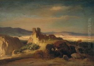 Sudliche Landschaft by August Loffler