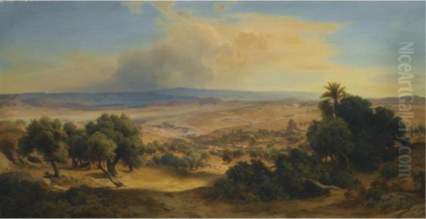 Landscape With Ancient Ruins - view 1
