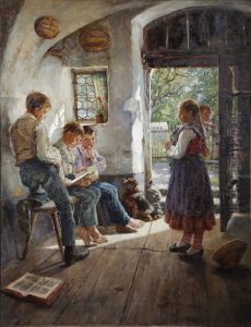 Preparing For The Lesson by Hugo Loffler
