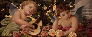 Allegory Of Music by Leopold Loeffler