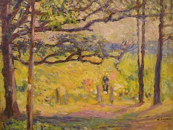 Figure In Field - view 1