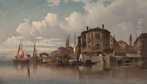 Venedigansicht by Logsdail William