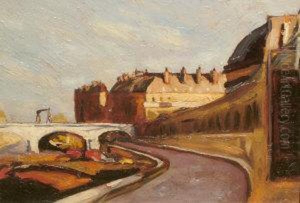 The River Seine At Rouen - view 1
