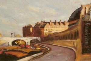 The River Seine At Rouen