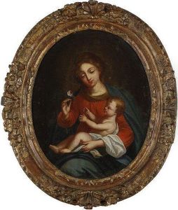 Vierge A L'enfant by Nicolas Loir
