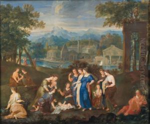 Moise Sauve Des Eaux by Nicolas Loir