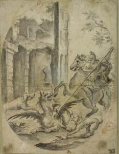 San Giorgio E Il Drago by Jacob Lois