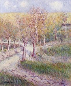 L'allee Aux Arbres by Gustave Loiseau