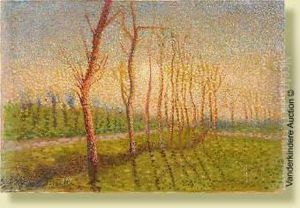 "la Rangeed'arbres". by Rene Loiselle