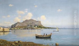 Mount Pellegrino, Palermo by Francesco Lojacono