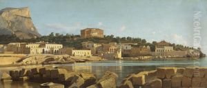 View Of Acquasanta, Palermo by Francesco Lojacono