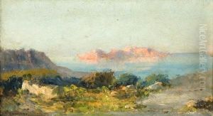 Veduta Di Monte Pellegrino by Francesco Lojacono