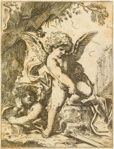 Group Of 6 Etchings. by Lorenzo Loli
