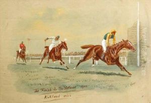 The Finish For Thenational by William Verner Longe