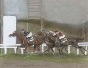 The Last Fence, The Grand National by William Verner Longe