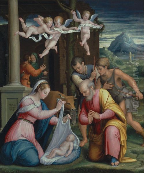 The Adoration Of The Shepherds - view 1