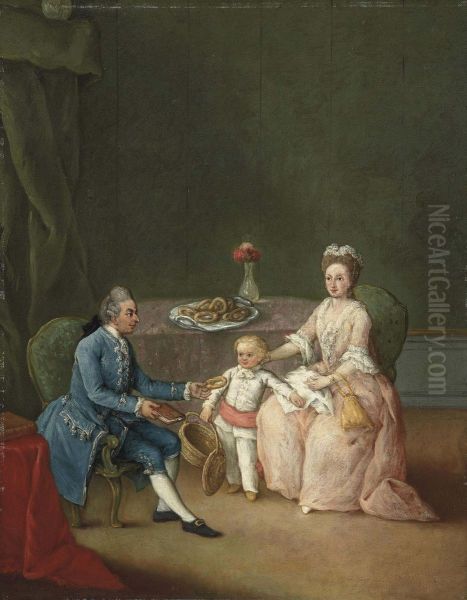 Group Portrait Of A Family - view 1