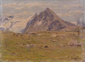 Paesaggio Montano by Emilio Longoni