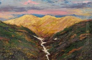 Paesaggio Fluviale by Emilio Longoni