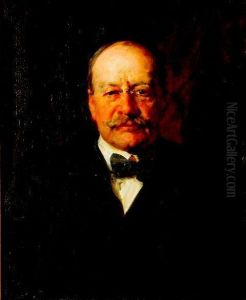 Portrait Of Michael Stirling Grant 1923 by John Campbell Longstaff