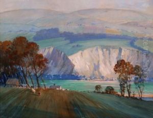 Longstaff Pastoral Landscape by William Francis Longstaff