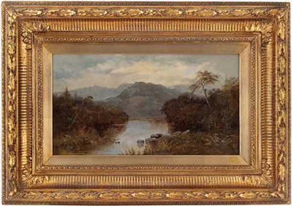 "flusslandschaft Mit Bergen" - view 1