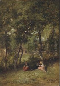 A Rest In The Shade by Alexandre Marie Longuet