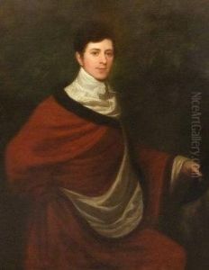 Portrait Of Sir William Fowle Middleton by James Lonsdale