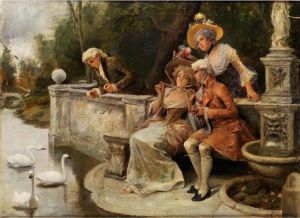 Galante Szene by Antonio Lonza