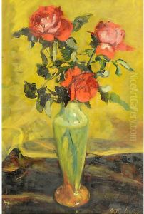 Vaso Con Rose by Nidia Lonza