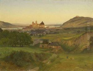 Blick Auf Klosterneuburg