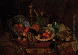 Still Life With The Pleasures Oflife by Baruch Lopez De Leao Laguna