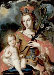 La Virgen, Reina Y Pastora De La Iglesia by Juan Pedro Lopez