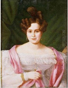 Retrato Dedama by Bernardo Lopez Piquer
