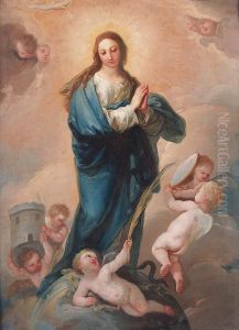 Inmaculada by Bernardo Lopez Piquer