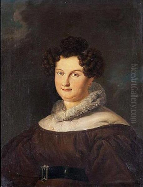 ""retrato De La Reina Maria Cristina De Borbon"" - view 1