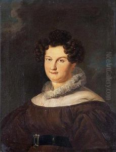 ""retrato De La Reina Maria Cristina De Borbon"" by Vicente Lopez y Portana