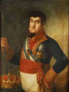Retrato De Fernando Vii, De Medio Cuerpo by Vicente Lopez y Portana