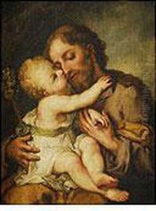 San Jose Con El Nino by Vicente Lopez y Portana