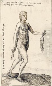 A Woman Of Gambia by Melchior Lorick Lorch