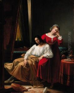 In The Studio by Pierre Jerome Lordon