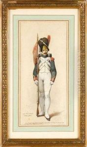 Grenadier De La Garde Imperiale, Porte-fanion by Alcide Joseph Lorentz