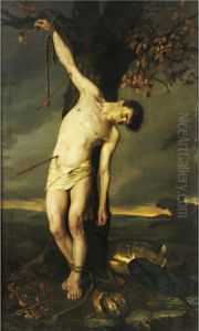 Saint Sebastian by Alcide Joseph Lorentz