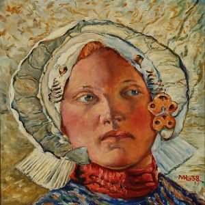 A Girl With A White Bonnet