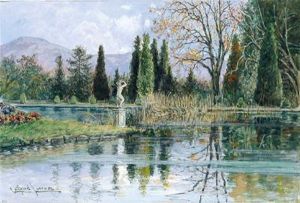 Veduta Di Hellbrunn by Gottfried Lorenz
