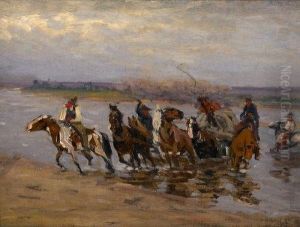 Coming Out Of The Water by Richard Lorenz Mellenbach
