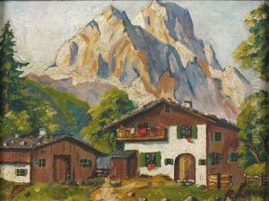 Chalet Dans La Montagne