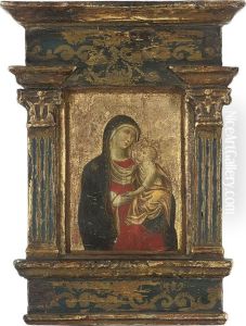 The Madonnna And Child by Pietro Lorenzetti